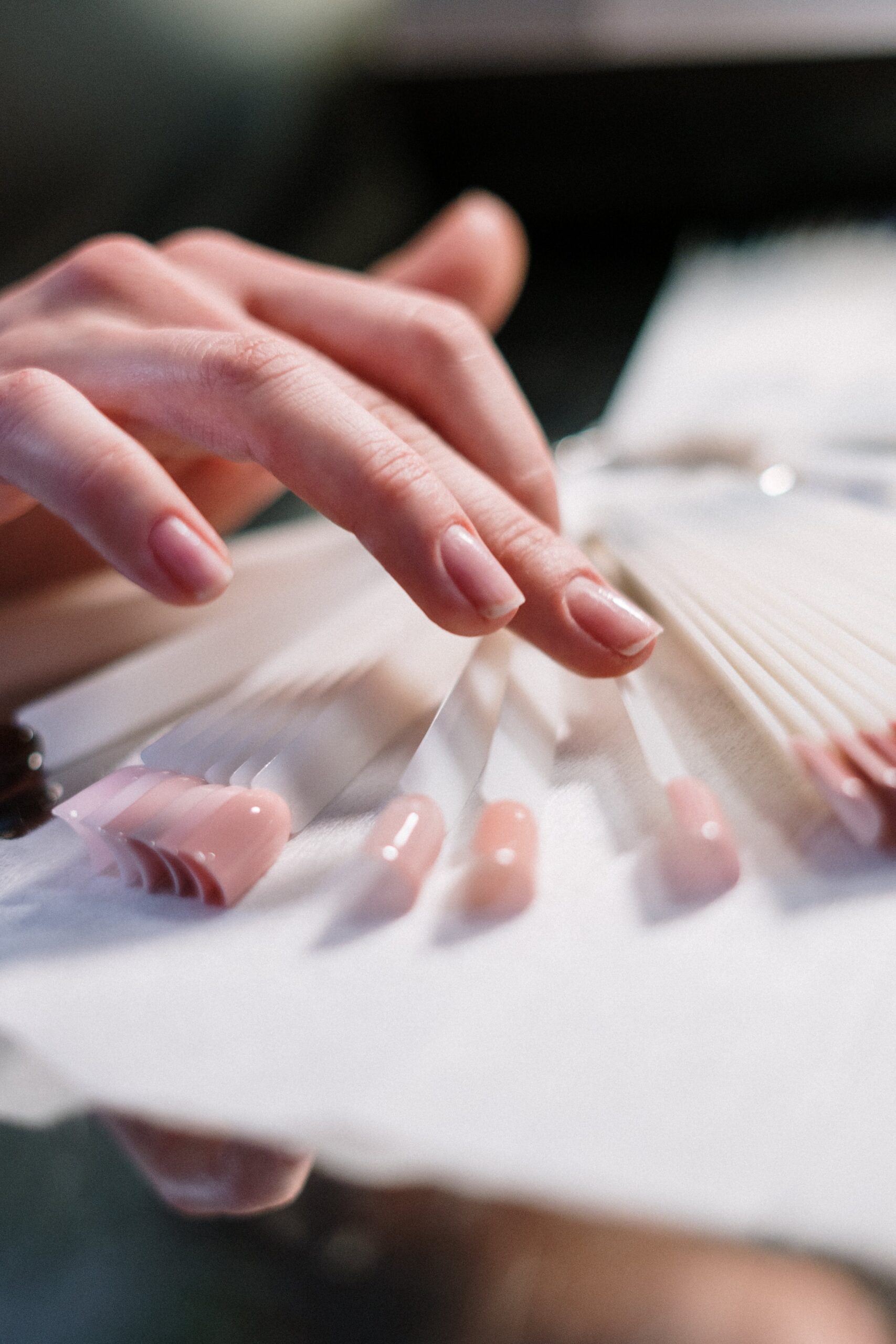 Client in a beauty salon